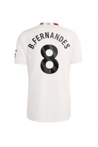 Fotbalové Dres Manchester United Bruno Fernandes #8 Třetí Oblečení 2023-24 Krátký Rukáv